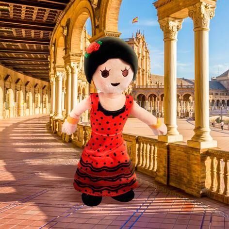 PELUCHE PLAYMOBIL - ANDALUZA 30 CM EDICIÓN DELUXE