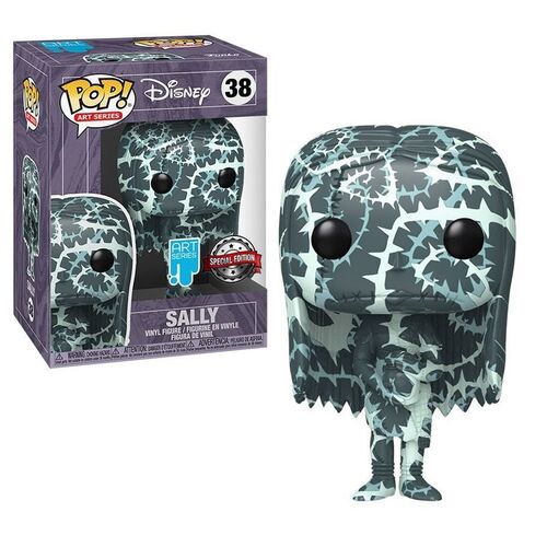 FUNKO POP! PESADILLA ANTES DE NAVIDAD - SALLY ARTÍSTICA + CAJA PROTECTORA EXCLUSIVO PLAYMYCENTER