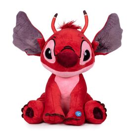 PELUCHE LILO Y STITCH - LEROY SENTADO CON SONIDO 30 CM