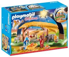 PLAYMOBIL - PORTAL DE BELÉN ILUMINADO