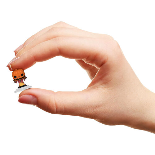 Funko Bitty Pop! Pesadilla Antes de Navidad - Rey Calabaza, Alcalde, Barrel y ¿?