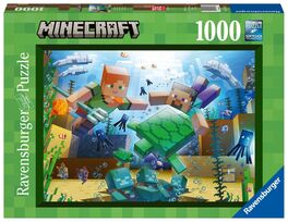 Ravensburger Puzle Minecraft: Mosaico 1000 piezas
