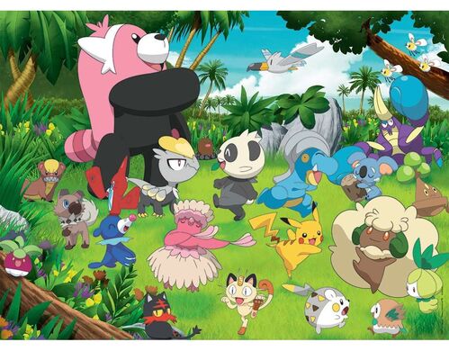 Ravensburger Puzle Pokémon Salvajes 300 piezas XXL