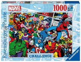 RAVENSBURGER PUZLE CHALLENGE MARVEL 1000 PIEZAS