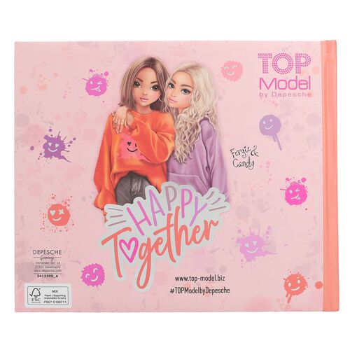 Top Model Mi Libro de Amistad Happy Together
