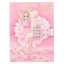 Top Model - Diario con Código Secreto Rosa Ballet