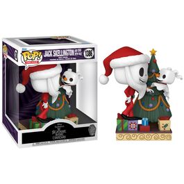 FUNKO POP! DELUXE: PESADILLA ANTES DE NAVIDAD 30 ANIV. - JACK Y ZERO CON EL ÁRBOL