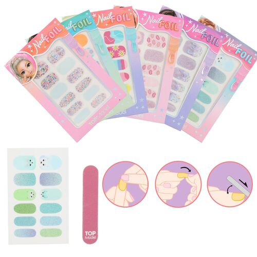 Top Model - Láminas para uñas Beauty and Me (1PC)