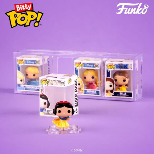 Funko Bitty Pop! Princesas Disney - Rapunzel, Merida, Vaiana y ¿?