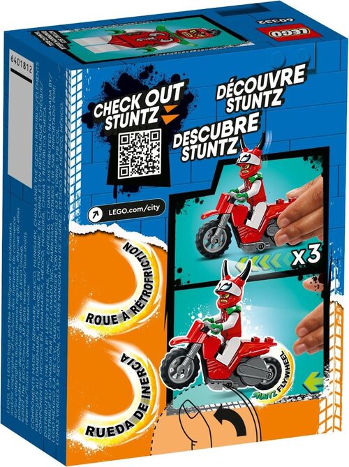 LEGO CITY STUNTZ - MOTO ACROBÁTICA: ESCORPIÓN TEMERARIO