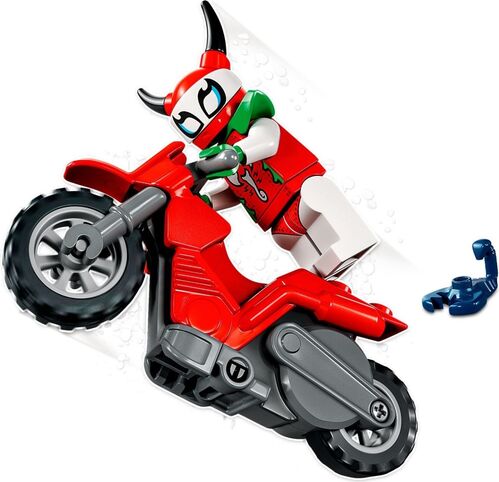 LEGO CITY STUNTZ - MOTO ACROBÁTICA: ESCORPIÓN TEMERARIO
