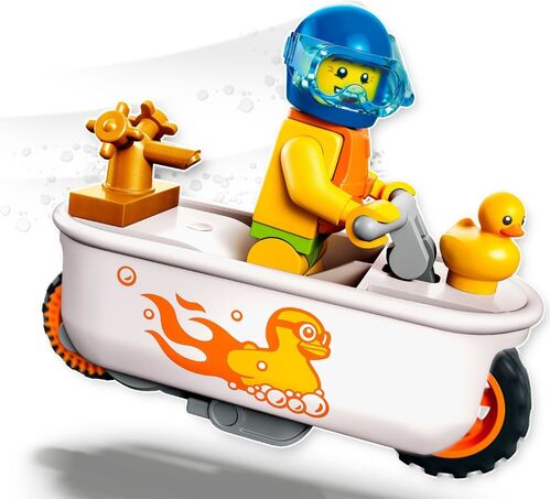 LEGO CITY STUNTZ - MOTO ACROBÁTICA: BAÑERA