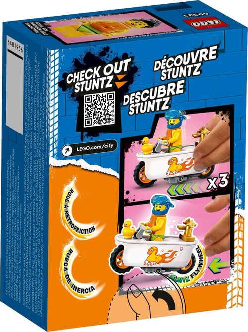 LEGO CITY STUNTZ - MOTO ACROBÁTICA: BAÑERA