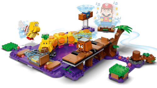 LEGO SUPER MARIO - SET DE EXPANSIÓN: PANTANO VENENOSO DE LA FLORUGA