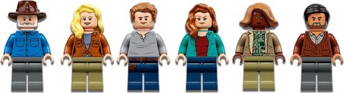 Lego Jurassic World Ataque de giganotosaurio y terizinosaurio
