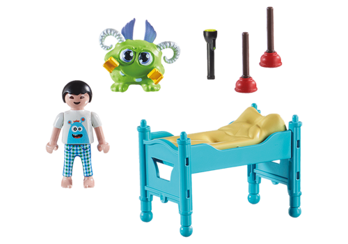 Playmobil - Niño con Monstruo