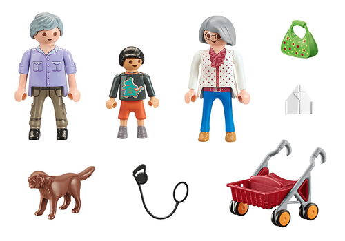Playmobil Abuelos y Nietos