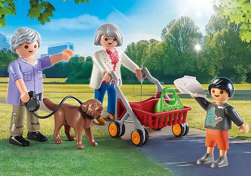 Playmobil Abuelos y Nietos