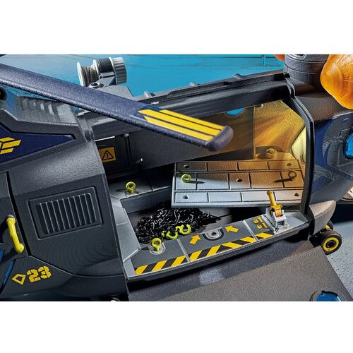 Playmobil Fuerzas Especiales: Helicóptero Banana