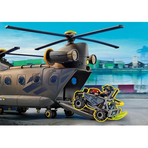 Playmobil Fuerzas Especiales: Helicóptero Banana