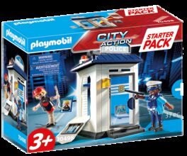 PLAYMOBIL 70498 STARTER PACK POLICÍA