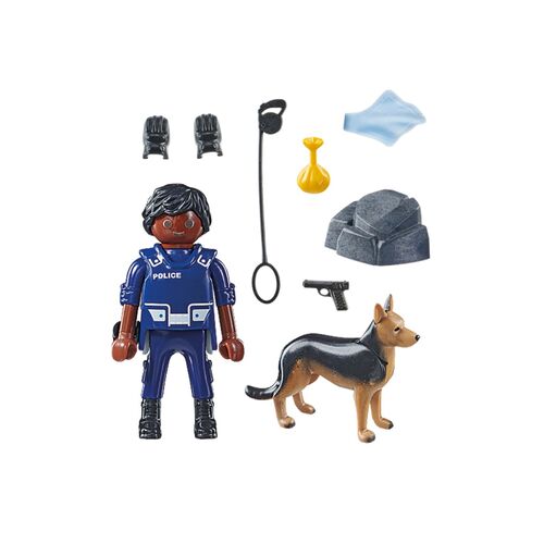 Playmobil Policia con Perro