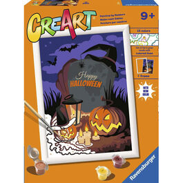 Ravensburger CreArt Kit Pintura Ambientación de Halloween