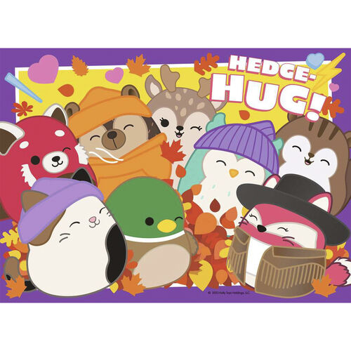 Ravensburger Puzle Squishmallows Bumper 4x100 Piezas
