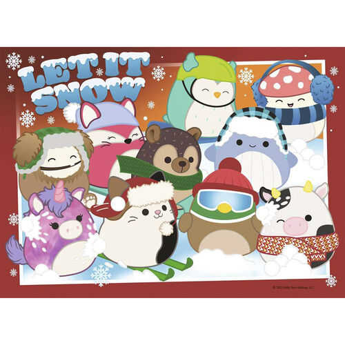 Ravensburger Puzle Squishmallows Bumper 4x100 Piezas