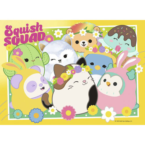 Ravensburger Puzle Squishmallows Bumper 4x100 Piezas