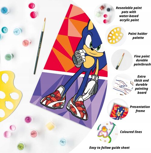 Ravensburger CreArt Kit Pintura Sonic Prime