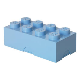CAJA DE ALMUERZO - BRICK DE OCHO ENCAJES AZUL