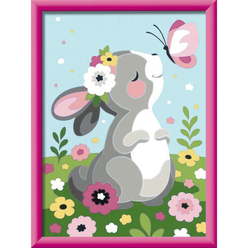 Ravensburger CreArt Kit Pintura Conejo en Primavera