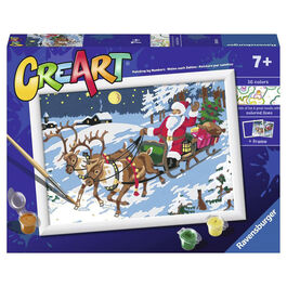 Ravensburger CreArt Kit Pintura La Noche antes de Navidad
