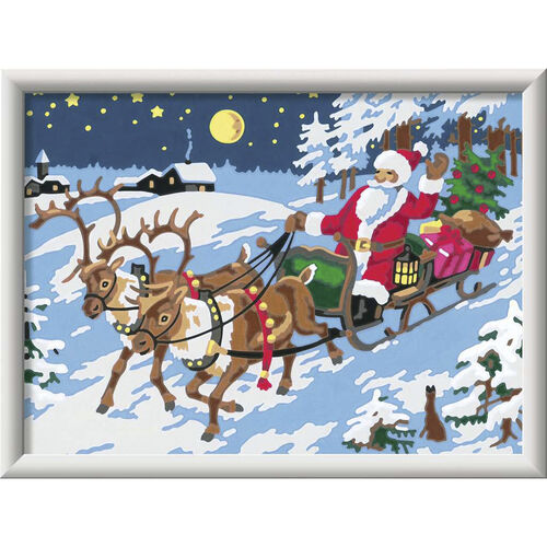 Ravensburger CreArt Kit Pintura La Noche antes de Navidad