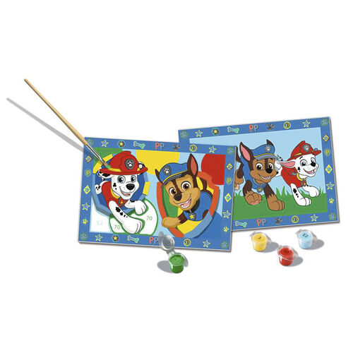 Ravensburger CreArt Kit Pintura JUNIOR 2 x Patrulla Canina