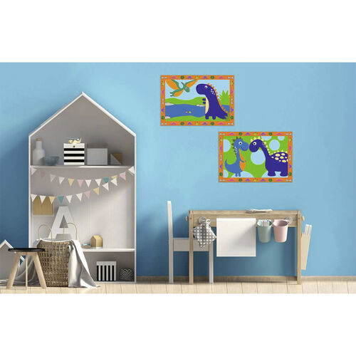 Ravensburger CreArt Kit Pintura JUNIOR 2 x Dinosaurios