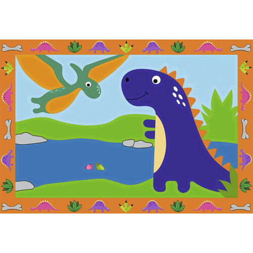 Ravensburger CreArt Kit Pintura JUNIOR 2 x Dinosaurios
