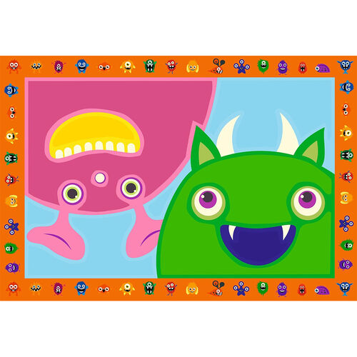 Ravensburger CreArt Kit Pintura JUNIOR 2 x Monstruos
