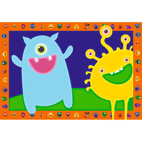 Ravensburger CreArt Kit Pintura JUNIOR 2 x Monstruos