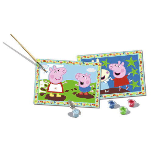 Ravensburger CreArt Kit Pintura JUNIOR 2 x Peppa Pig