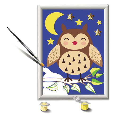 Ravensburger CreArt Kit Pintura Búho