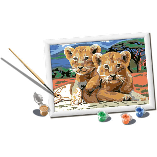 Ravensburger CreArt Kit Pintura Cachorros de León