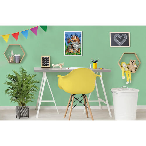 Ravensburger CreArt Kit Pintura Gatito y Mariposa