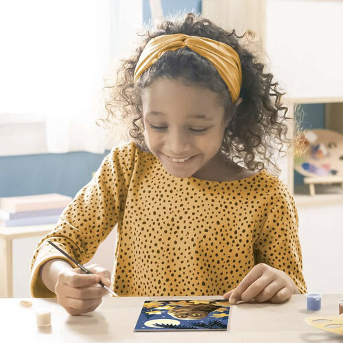 Ravensburger CreArt Kit Pintura Lechuza a la Luz de la Luna