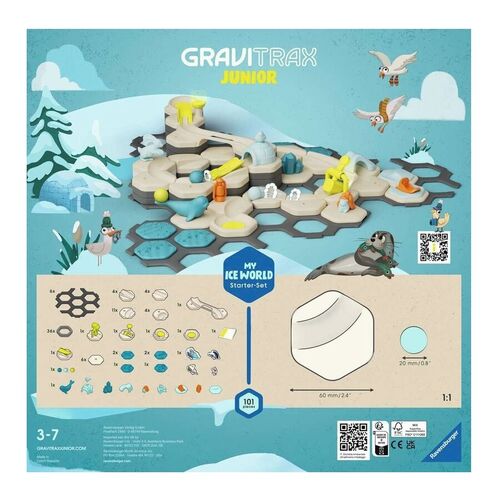 Ravensburger GraviTrax Junior - Starter Set Mi Mundo de Hielo