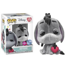 FUNKO POP! WINNIE THE POOH - EEYORE CON CORAZÓN (FLOCKED) EXCLUSIVO