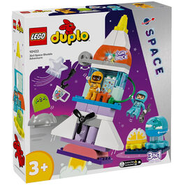 LEGO DUPLO - AVENTURA EN LA LANZADERA ESPACIAL 3EN1