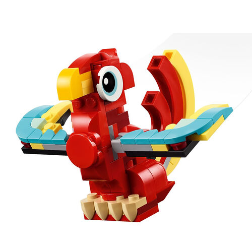 LEGO CREATOR 3EN1 - DRAGÓN ROJO