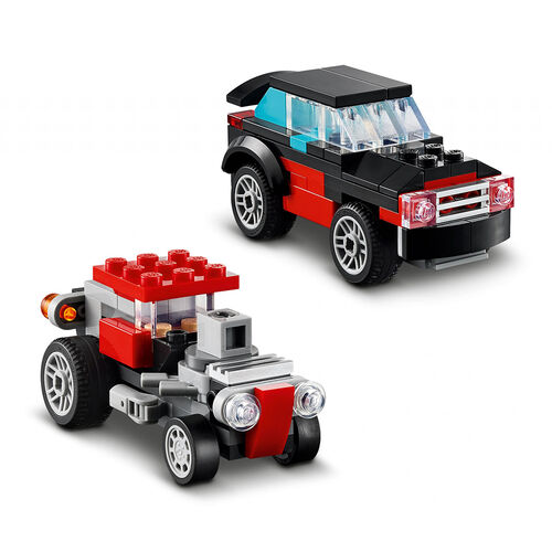 Lego Creator 3en1 - Camión Plataforma con Helicóptero